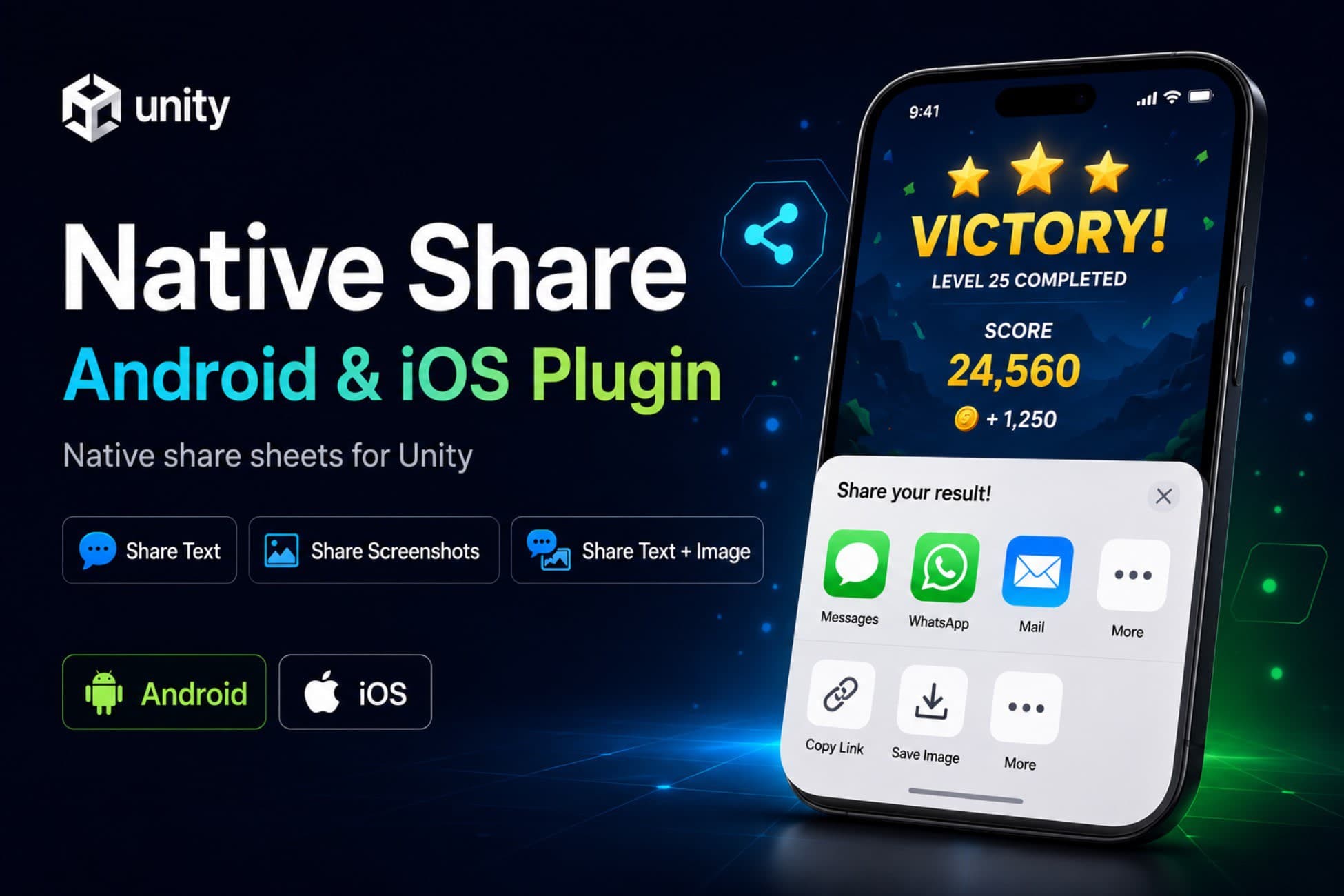 Native Share Plugin Cross Platform